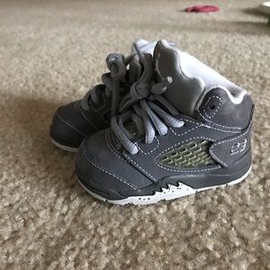 Sweet gray baby Jordan’s